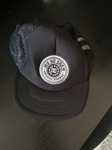 DC brand baseball cap.