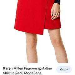 Karen Millen line wrap mini dress - Delivery