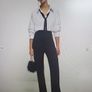 River Island Straight Leg Trousers Image 10