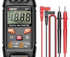 ANENG M113 Inteligent Multimeter 1999 Count Digital AC/DC Voltage Meter Ohm NCV Measuring Mini Instruments Electricity Test Tool