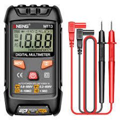 ANENG M113 Inteligent Multimeter 1999 Count Digital AC/DC Voltage Meter Ohm NCV Measuring Mini Instruments Electricity Test Tool