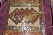 Brand New set of 4 Reed Placemats and coasters