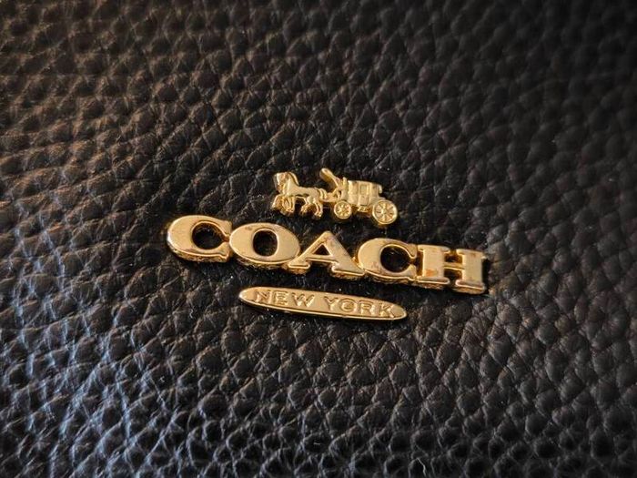 hand bag Coach Lora 30 Tote Bag - Authentic - Black