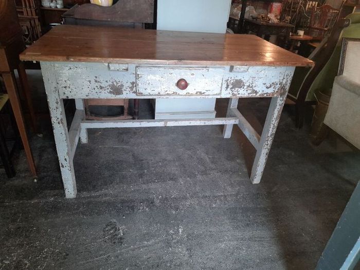 Antique Irish Pin Table 48&3/4" long