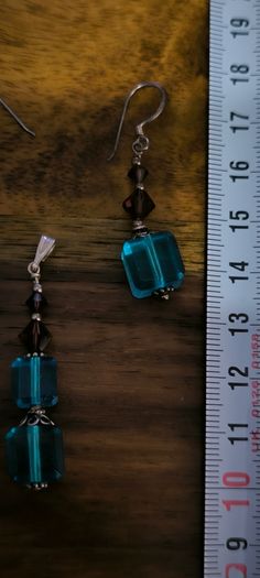 Swarovski crystal Sterling silver 925 set