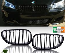 Gloss Black Kidney Grills for E60 E61 M5