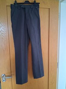 boys grey school trousers