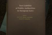 Tort Liability of Public Authorities in European law