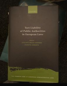 Tort Liability of Public Authorities in European law