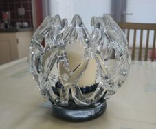 Newgrange candle holder