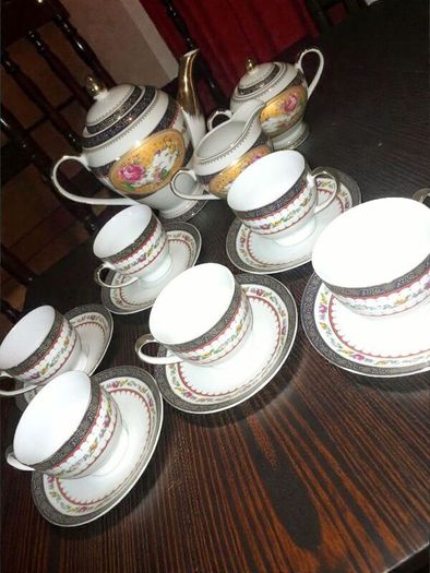 Beautiful fine bone china teaset