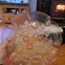 Large Mid-Century Frosted Art Glass Bowl Image 10