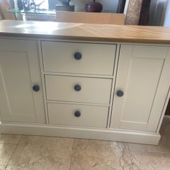 Magnificent Large White Sideboard - Dresser - Cabinet - Can Deliver