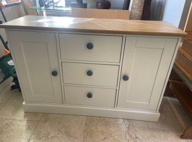 Magnificent Large White Sideboard - Dresser - Cabinet - Can Deliver