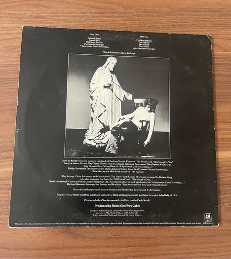Chris The Burgh Vinyl