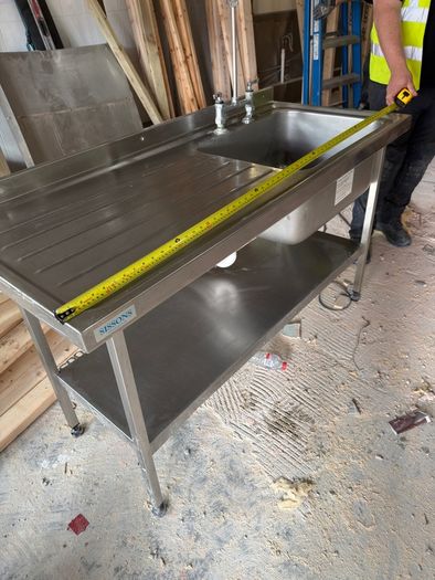 Commercial stainless steel Sink
