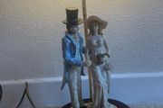 Vintage Figurine Mahoona Table Lamp