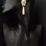 Art Deco Art Nouveau Style Pearl Drop Earrings Image 6