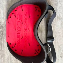 Sondergaard Coastal Stripping Basket black & red