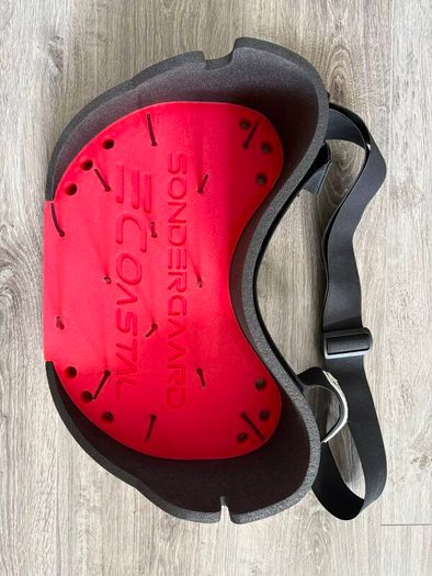 Sondergaard Coastal Stripping Basket black & red