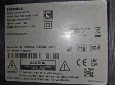 Samsung 1080p. Never used. 600new.