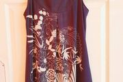Navy summer dress, size 8