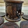 Hand  Carved Coasters Image 2