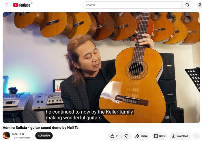 SOLISTA Handmade Spanish Guitar