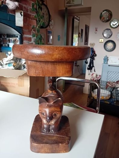hardwood thai cat plant stand
