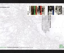 2022 Ireland Bllomsday tying Centenary of Publication of Ulysses by James Joyce Commemorative Stamps An Post First Day Covers (FDC)
