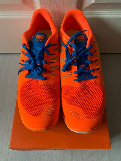Nike Free 5.0 Bright Orange UK 11/ US 12 Deadstock