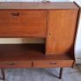 Vintage Scandinavian Teak Bureau Image 3