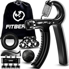 Grip Strengthener Forearm Strengthener Hand Grips Strengthener Kit - 5 Pack Adjustable Resistance
