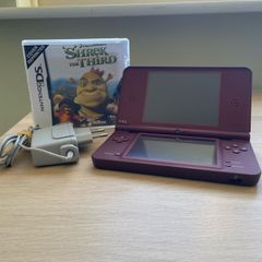 Nintendo DSi XL Wine Red Console Bundle