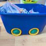 5kg Lego + 2 carry & play trays + large wheely bin Image 2