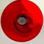 Vintage Bohemian Ruby Flash Cut Crystal Glass Pedestal Bowl Image 5