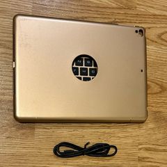 Gold iPad Keyboard Case Setup