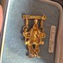 Vintage Swing Clown Brooch. Image 4