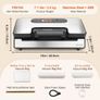 Vacuum Sealer Machine Food Preservation Storage Saver 90Kpa w/ Seal Bag Image 6