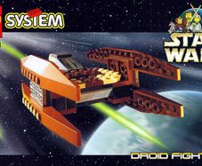 Lego Star Wars 7111: Droid Fighter (1999) 100% Complete (NO BOX)
