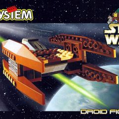 Lego Star Wars 7111: Droid Fighter (1999) 100% Complete (NO BOX)
