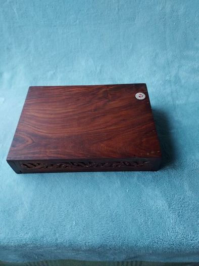 Indian hardwood jewellery box