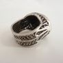 Silver filigree ring with Arabic calligraphy size M Image 5