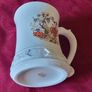 Royal Stuart By Royal Tara Bone China Gold Gilt Large Floral Tankard / Vase Made In Galway Ireland Image 7