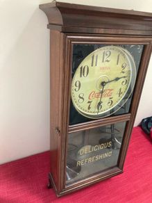 Coca Cola Pendulum Clock Quartz movement
