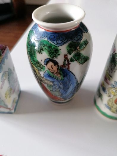 Set Of Four Antique Miniature Bottles