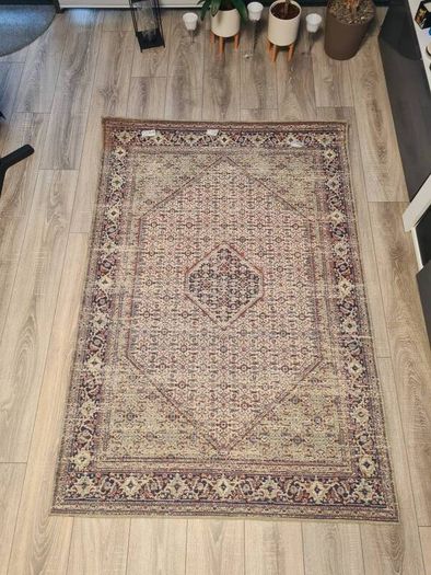 New Vintage Look COTTON rug Matheson Sage 120x170cm