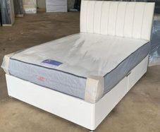 New Stylish SINGLE ,Double, King And Superking Sizes Divan Beds Instock. Tufted Memory Foam Mattresses And Optional Drawers Available