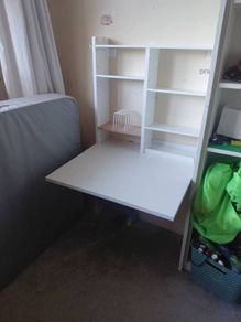 deskwall mounted, ikea desk