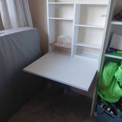 deskwall mounted, ikea desk